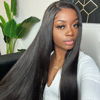 Straight Glueless HD Lace Wig 13x4/13x6 – 250% Density & Pre-Plucked Hairline | Mavi