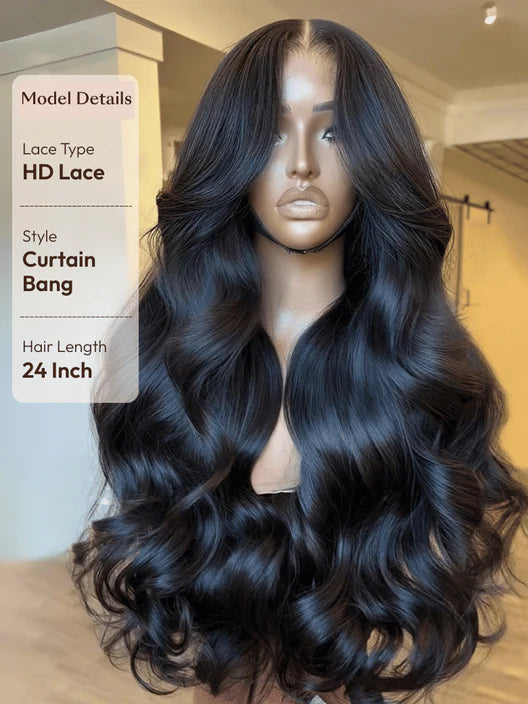 Body Wave Hair Wig | 13x4 HD Lace | Glueless Pull & Go | Invisi Drawstring - Mavi