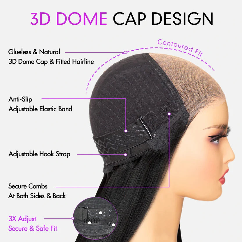Balayage Highlight Body Wave Wig | Transparent Lace Front 13x4 or 6x5 | Glueless - Mavi