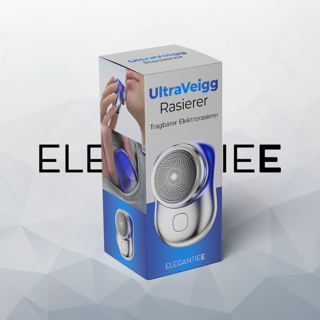 UltraVeigg Rasierer | Tragbarer Elektrorasierer
