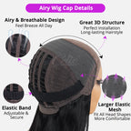 Straight Hair Wig | 6x5 Transparent Lace | Glueless | 180% Density - Mavi