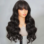 Fringe Bangs Hair Wig | 6x5 Lace | Glueless | 180% Density - Mavi