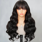 Fringe Bangs Hair Wig | 6x5 Lace | Glueless | 180% Density - Mavi