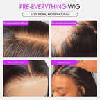Water Wave Hair Wig | Transparent Lace Front 13x4 or 13x6 | Glueless | 250% Density - Mavi