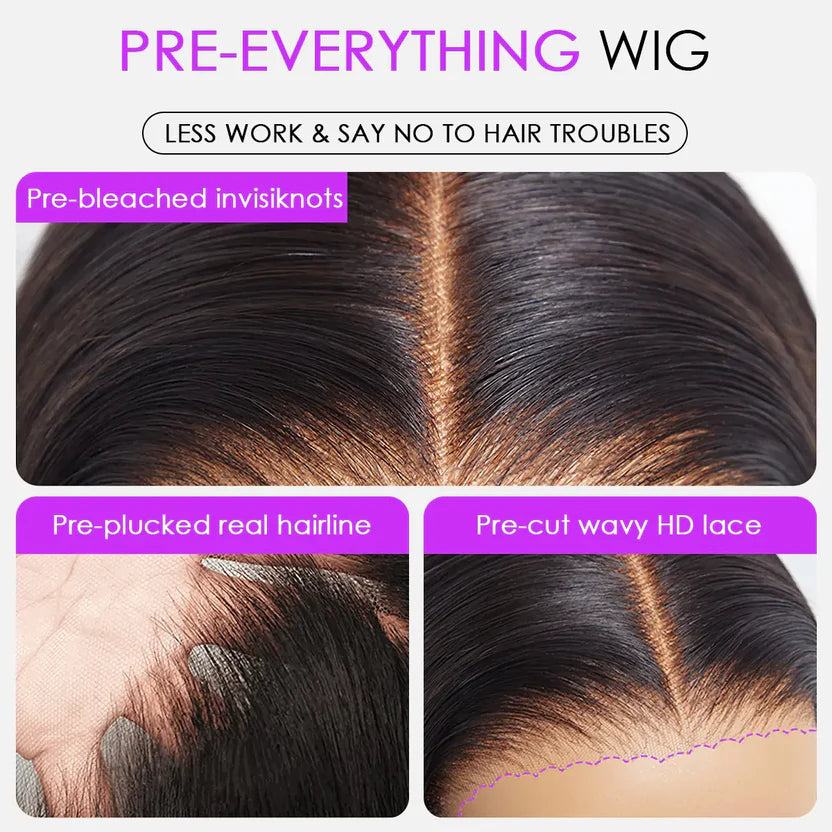 Pre-Styled Butterfly Haircut Pop Layers Wig | 6x5 Glueless Wig | 250% Density | Mavi