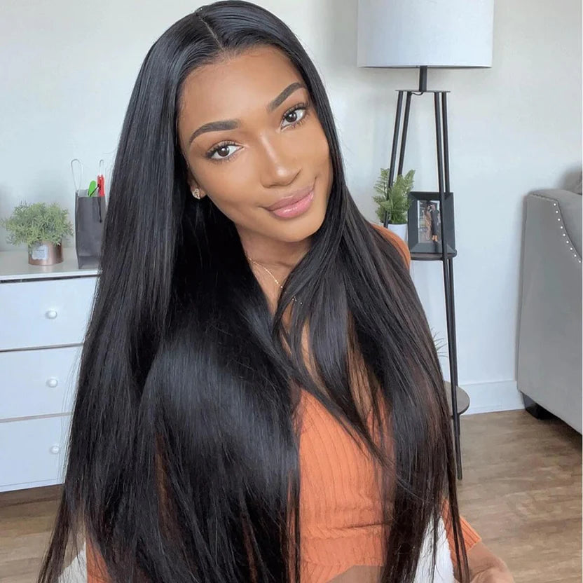 Straight Hair Wig | 6x5 Transparent Lace | Glueless | 180% Density - Mavi