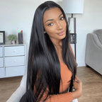 Straight Hair Wig | 6x5 Transparent Lace | Glueless | 180% Density - Mavi