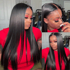 Straight Glueless HD Lace Wig 13x4/13x6 – 250% Density & Pre-Plucked Hairline | Mavi