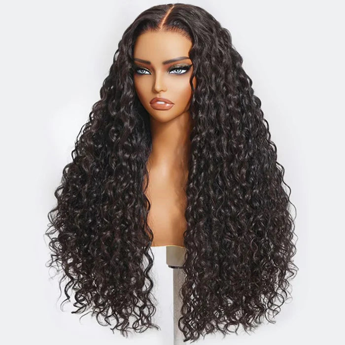 Water Wave Hair Wig | Transparent Lace Front 13x4 or 13x6 | Glueless | 250% Density - Mavi