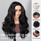 Yaki Style Pre-Layered Semi-Full Wig – Quick Application, Glueless | Mavi
